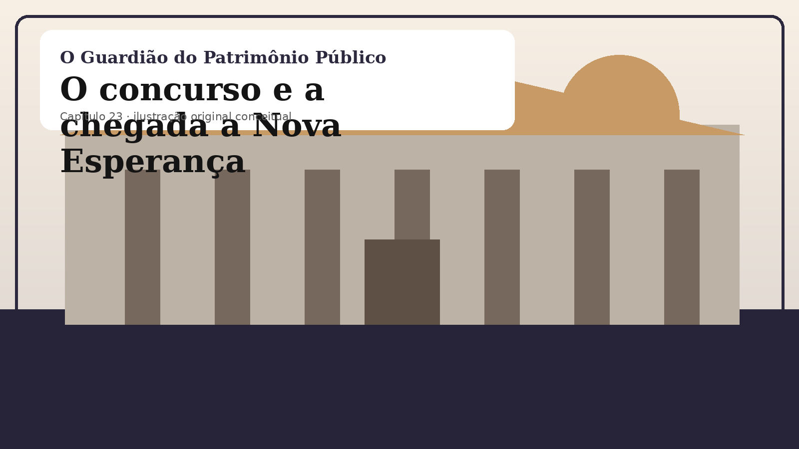 Ilustração original do capítulo 23: O concurso e a chegada a Nova Esperança